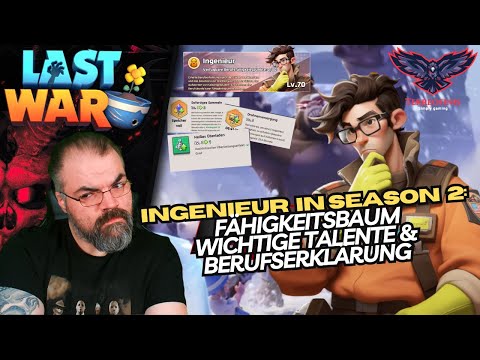 ENGINEER in SEASON 2: Skill Tree, Important Talents & Job Description | LAST WAR: SURVIVAL