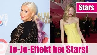 Jo-Jo-Effekt bei Stars: Christina Aguilera, Renee Zellweger, Jared Leto, Matthew McConaughey