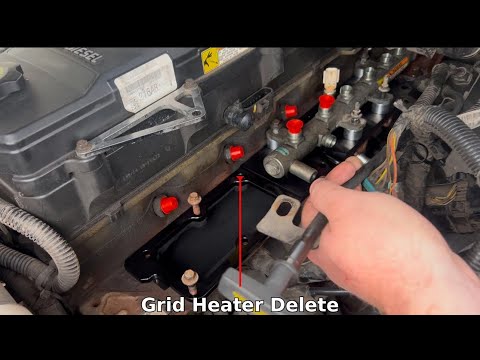 Cummins 6.7 grid heater delete SPELABS DIY