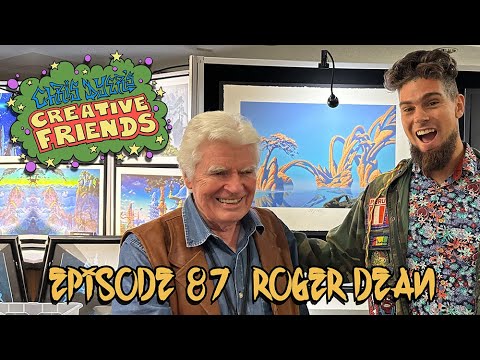 Creative Friends Podcast # 87 - Roger Dean  (Artist & Designer)