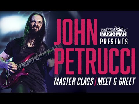 Ernie  Ball Music Man Presents: John Petrucci Master Class -  Right Hand Warm Up and Picking