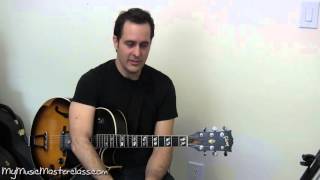 Jonathan Kreisberg - Polyrhythmic Guitar Lesson 1