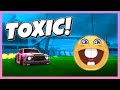 Embarrassing The Most TOXIC Players Rocket League SSL 2v2