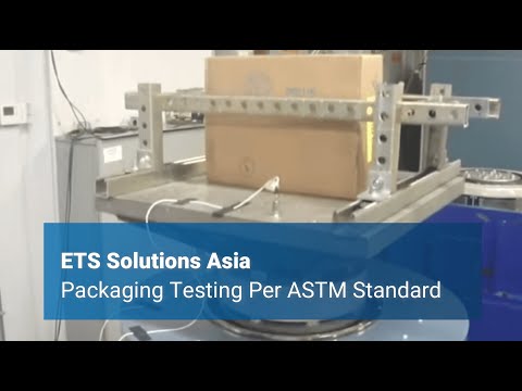 Vibration Testing: Packaging Testing Per ASTM Standard