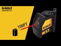 DEWALT Kryžminis lazerinis nivelyras DeWalt DW088K, raudonas