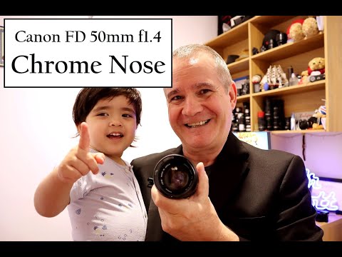 Canon FD 50mm f1.4 - The Chrome Nose