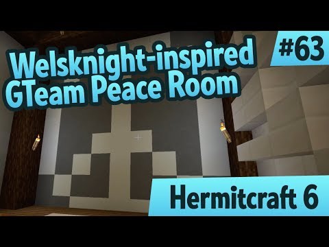 Welsknight inspired a GTeam Peace Room! — Hermitcraft 6 ep 63