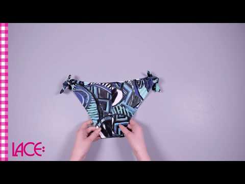 Antigel - L'Art Premiere - Swimwear - Bikini - Trusse - Bleu Premier - 40 - EBA0142 | Lace.dk