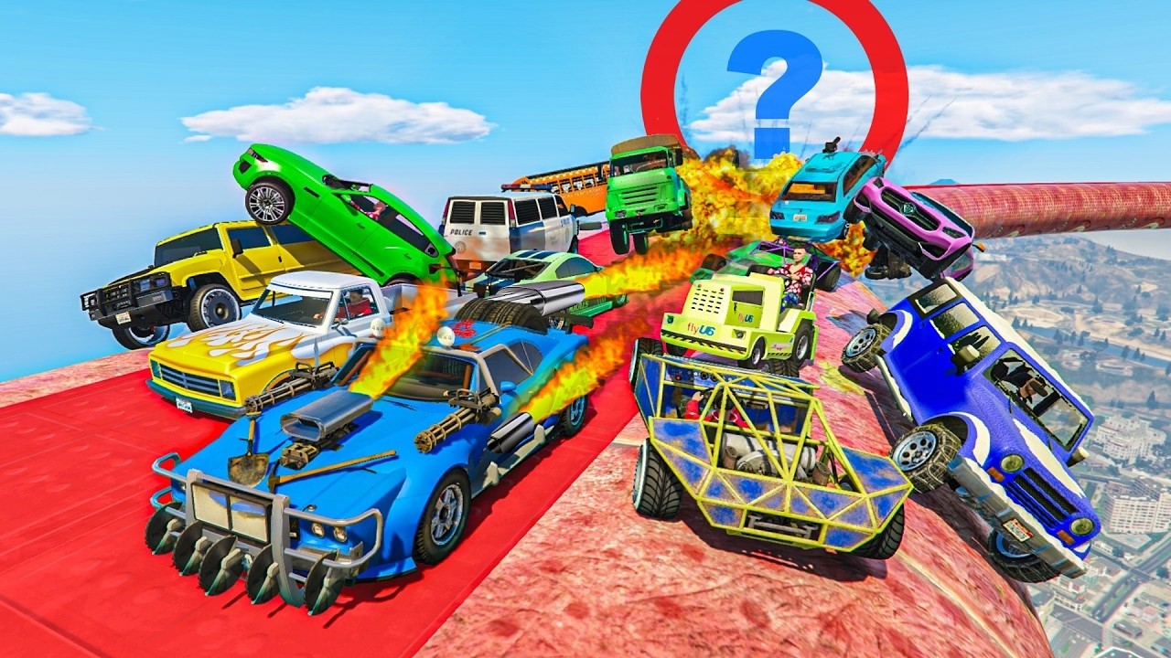 CARA A CARA CON COCHES ALEATORIOS Y EL ÚLTIMO EXPLOTA! ACELERA!! - GTA 5 ONLINE