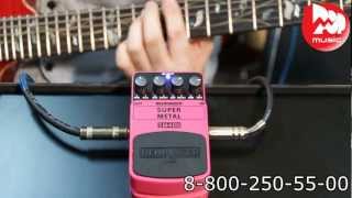 Video thumbnail for Гитарный эффект BEHRINGER SM400 SUPER METAL by PopMusicRu
