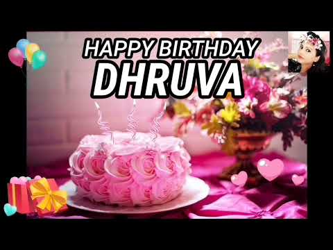 Happy Birthday Song DHRUVA 🎂 DHRUVA Happy Birthday Song 🎂#HappyBirthday #HappyBirthdaySong2023