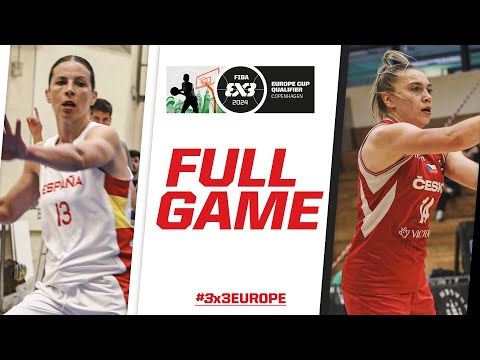 FIBA 3x3 Europe Cup Qualifier | Spain🇪🇸 vs Czechia🇨🇿 | Ticket Game