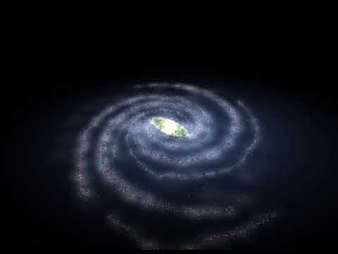 Milky Way - unity simulation