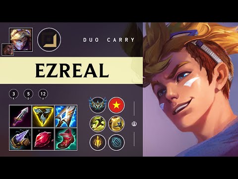 Ezreal ADC vs Twitch - VN Challenger Patch 25.24