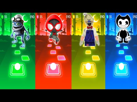 Crazy Frog vs Spiderman vs Ice Scream vs Bendy - Tiles Hop EDM Rush