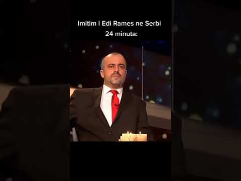 Humor:Imitim i Edi Rames ne Serbi#shqip#viral#fyyyy#albania