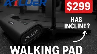 AKLUER - H1-B Treadmill Review - Walking pad with Incline?