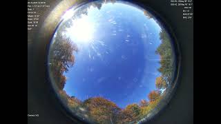2025-10-20 All sky camera capture from Poiana Rusca Mountains, Romania