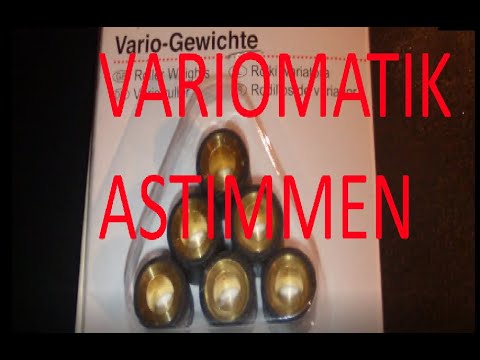 Variomatik abstimmen! - Peugeot SV50