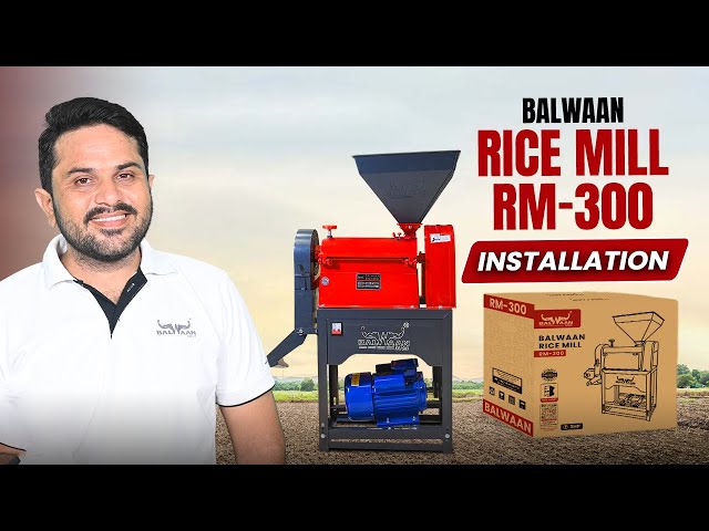 Mini Rice Mill - Balwaan Mini Rice Mill RM-330 With Combine & Motor ...