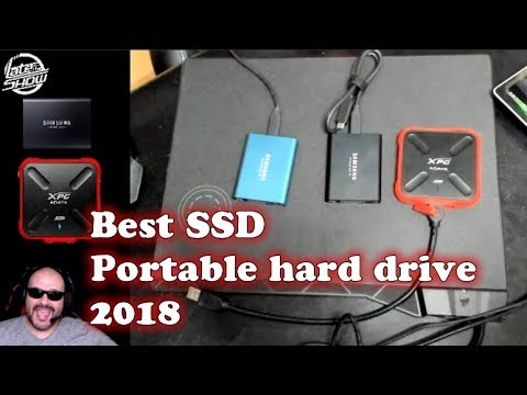 Best SSD portable hard drive 2018