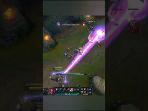 Froggen Vel'koz vs Miss Fortune be like... #shorts #leagueoflegends #lol #outplayed