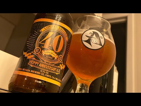 Sierra Nevada| 40th Hoppy Anniversary Ale| Awesome Throwback West Coast IPA?!