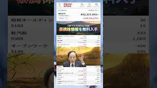 #日本経済,#マーケット,#相場,#株ニュース,#金融,#チャート,#テクニカル分析,#ファンダメンタル分析,#出来高,#株式投資初心者,#投資系YouTuber,