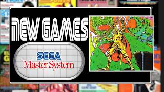 New Games for Sega Master System Part 24