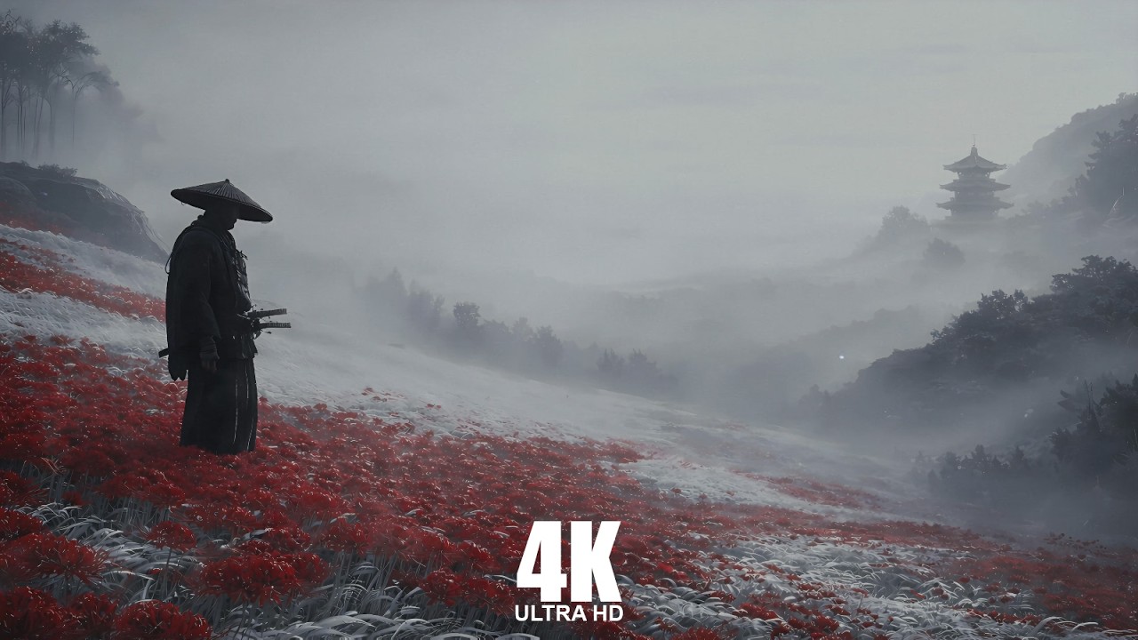 1 Hour Loop Lone Samurai Ronin 4K Resolution Your Live Wallpaper For PC #livewallpaper