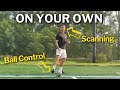 Become a Complete Midfielder | Individual Dribbling, Passing, First Touch & Finishing Training