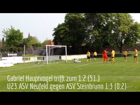 U23 ASV Neufeld - ASV Steinbrunn 1:3 (0:2) Tor Hauptvogel