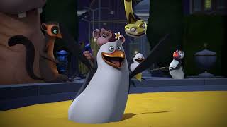 The Penguins of Madagascar - cheese fountain