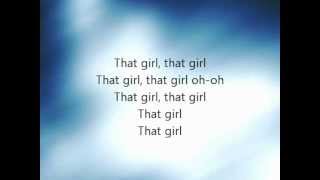 All Time Low - That Girl with Lyrics