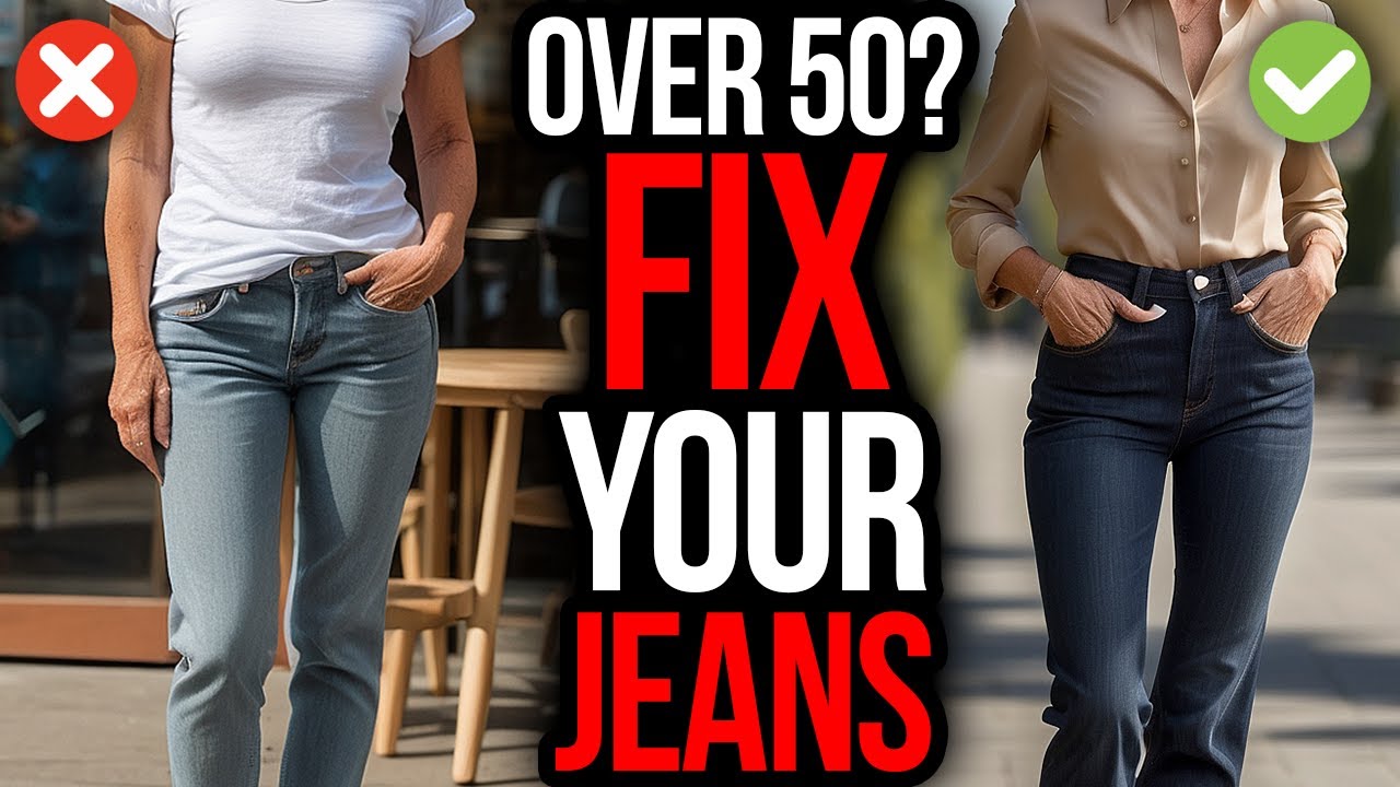 The BIGGEST Jean MISTAKES Women Over 50 Make (And What to Wear Instead)