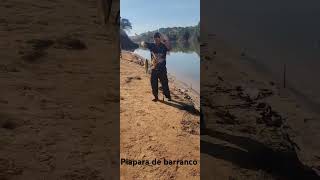 pescaria de piapara no barranco, ribeirão vermelho -MG. #pescaria