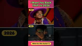 I Want You Back — 1969 vs 2026 👑 The Voice That Started It All #Jackson5 #MichaelJackson #nostalgia