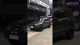 Tampilan Mobil Escudo 2001 Dengan Velg Racing | Suzuki Grand Escudo Gaya Rally Look #escudo #suzuki