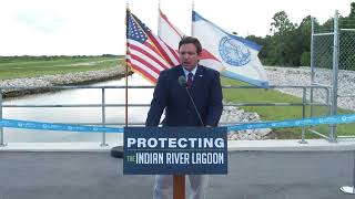 Governor DeSantis Announces Completion of Major Water Quality Project