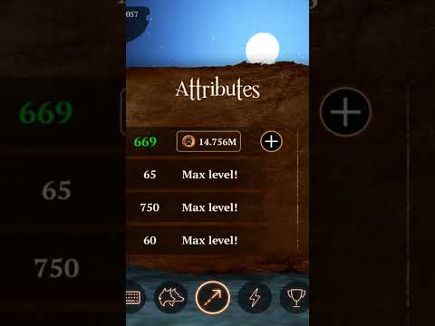 Attributes upgrade from lvl 664 to lvl 670❗#thewolf