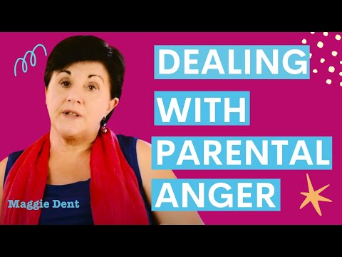 Dealing with your anger as a parent