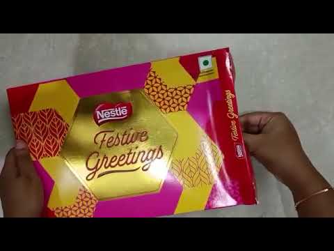 Unboxing Nestle Festive Greetings