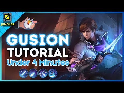 4-Minute Gusion Tutorial in Jungle || (MLBB S35) 2025