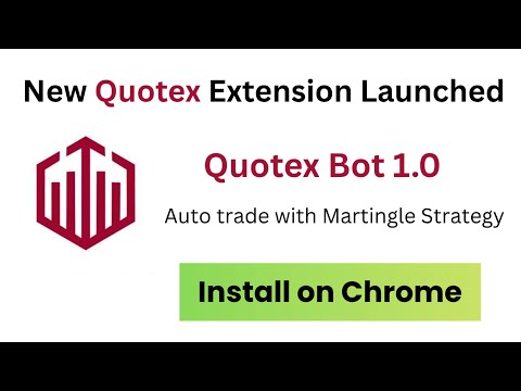 Quotex Auto Trading Chrome Extension | Martingale Strategy Bot with Multi-Timeframe Automation