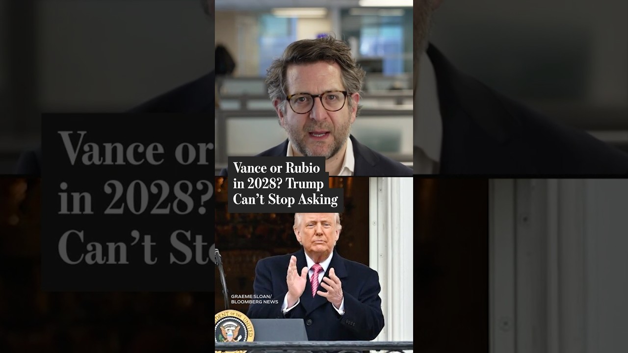 Vance or Rubio in 2028? Trump Can't Stop Asking