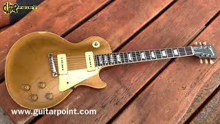 Video thumbnail for 1953 Gibson Les Paul Standard Goldtop | GuitarPoint Vintage Guitars by GuitarPoint
