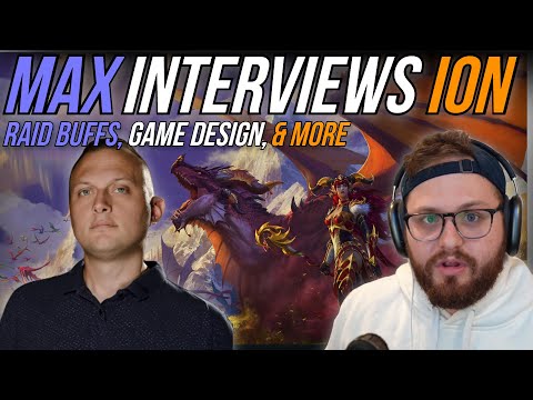 Maximum Interviews Ion Hazzikostas! | WoW Game Director Interview