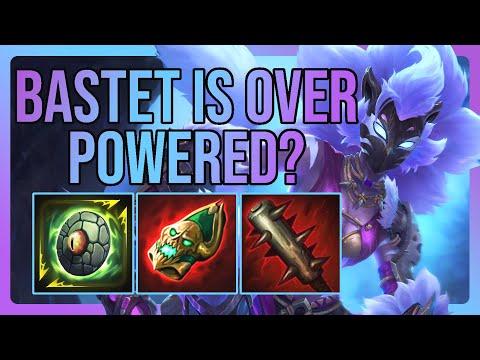 IS BASTET ACTUALLY OP!? Bastet Jungle Gameplay (Smite Conquest)