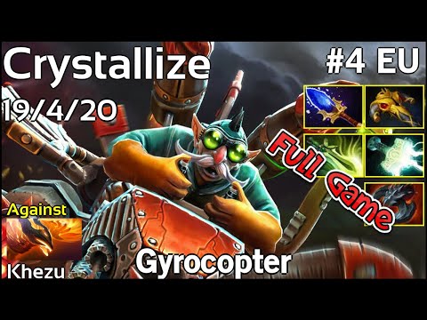 Crystallize  Gyrocopter - Dota 2 Full Game 7.19