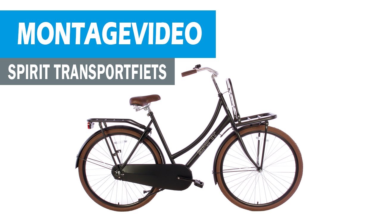 Spirit Transportfiets montage video